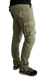 Cargo kaki grande longueur pofil