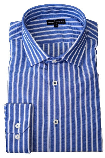 Chemise grande longueur rayures