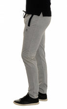 Jogging gris grande longueur proil