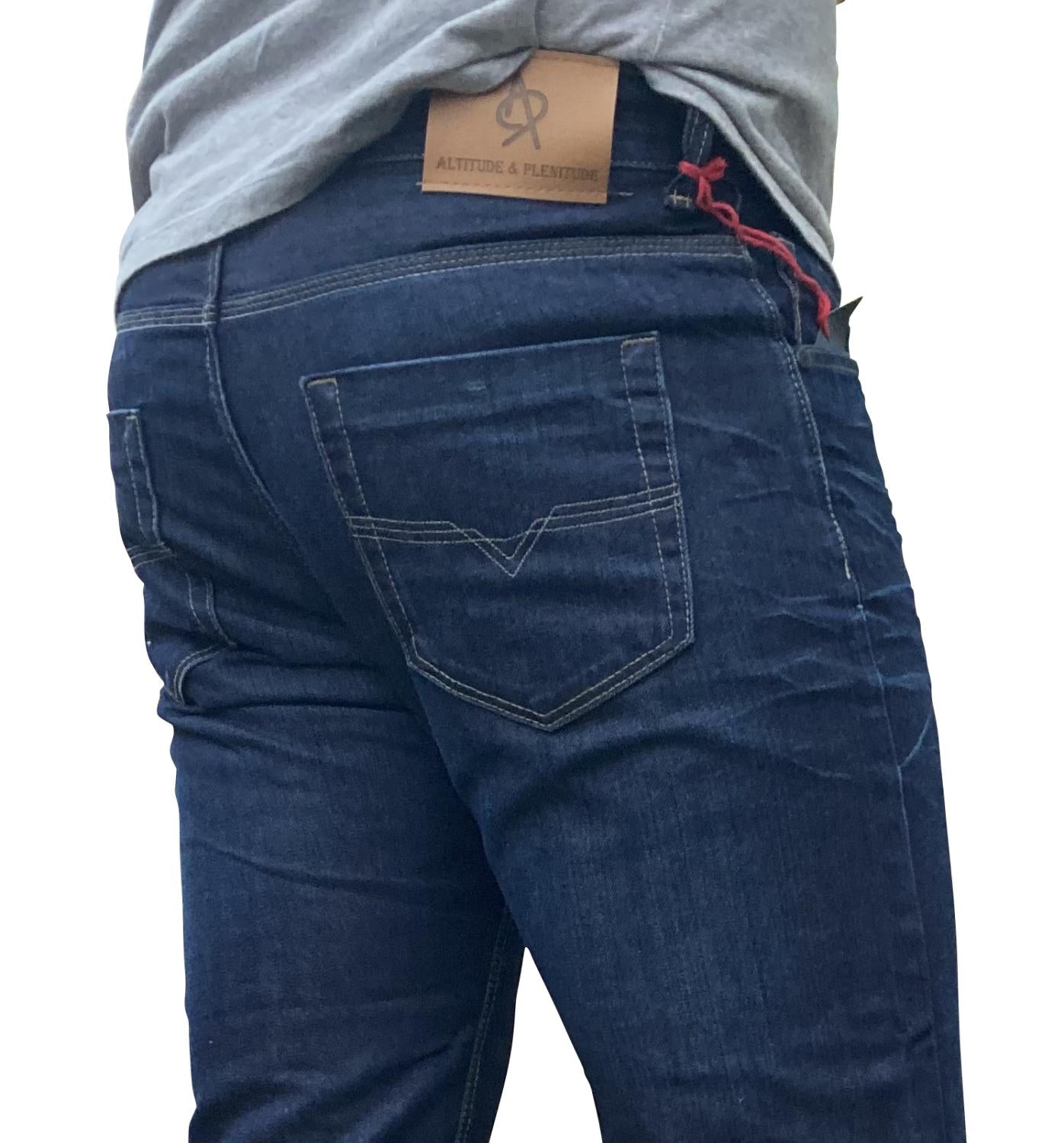 Jeans grande longueur plan