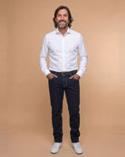 Lenny – Jean Navy Modern Fit grande longueur – vue de face
