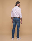 Lenny – Vaqueros Effect Modern Fit de largo extra – vista trasera
