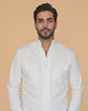 Open – Chemise blanche col ouvert Modern Fit – vidéo portée
