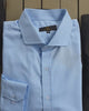 Italian – Chemise bleu ciel col italien Modern Fit – vidéo détail