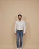 Marius – White Sailor-Style Shirt, Modern Fit – Video: How It Looks When Worn
