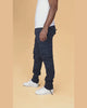 Florent – Navy cargo pants, extra-long – video featuring the item